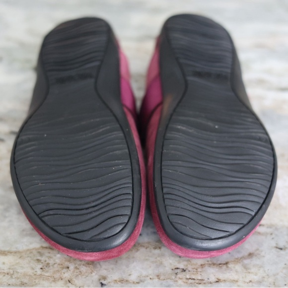 Vionic Women Burgundy Suede Laurel Mules Slip On Comfort Shoes Arch Support Sz 9 - Picture 8 of 9